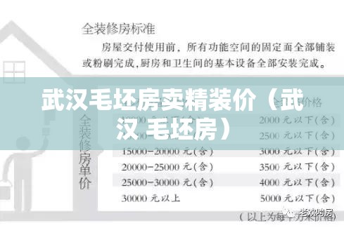 武汉毛坯房卖精装价（武汉 毛坯房）