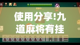 使用分享!九道麻将有挂吗”开挂(透视)最新辅助详细