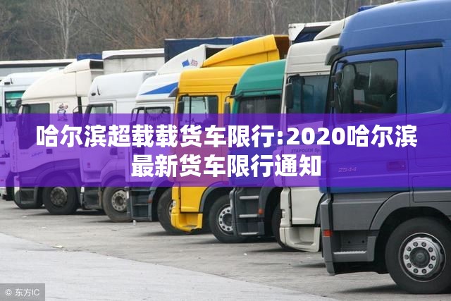 哈尔滨超载载货车限行:2020哈尔滨最新货车限行通知