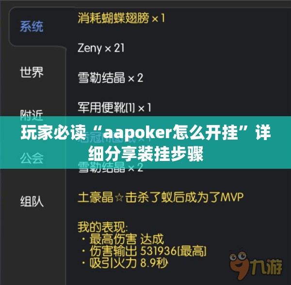玩家必读“aapoker怎么开挂”详细分享装挂步骤