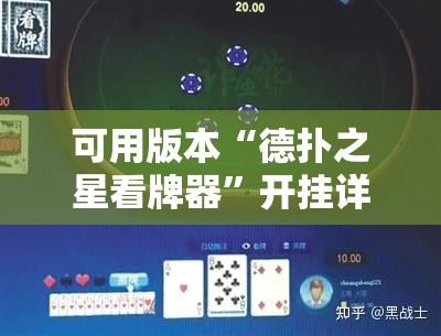 可用版本“德扑之星看牌器”开挂详细教程