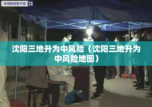 沈阳三地升为中风险（沈阳三地升为中风险地图）