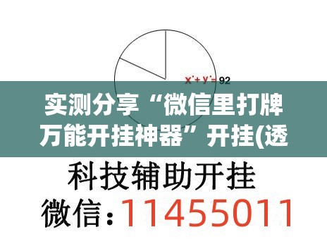 实测分享“微信里打牌万能开挂神器”开挂(透视)辅助教程