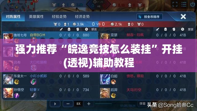 强力推荐“皖逸竞技怎么装挂”开挂(透视)辅助教程