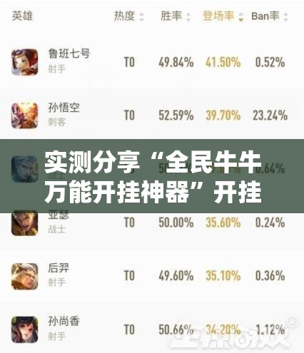 实测分享“全民牛牛万能开挂神器	”开挂辅助脚本+详细开挂安装教程
