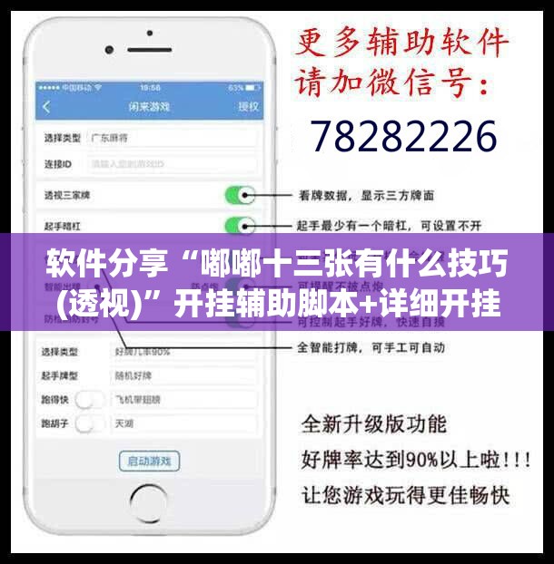 软件分享“嘟嘟十三张有什么技巧(透视)	”开挂辅助脚本+详细开挂安装教程