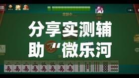 分享实测辅助“微乐河北麻将小程序万能挂免费版”详细开挂教程
