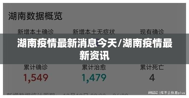 湖南疫情最新消息今天/湖南疫情最新资讯
