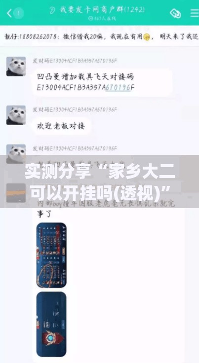 实测分享“家乡大二可以开挂吗(透视)”开挂辅助脚本+详细开挂安装教程