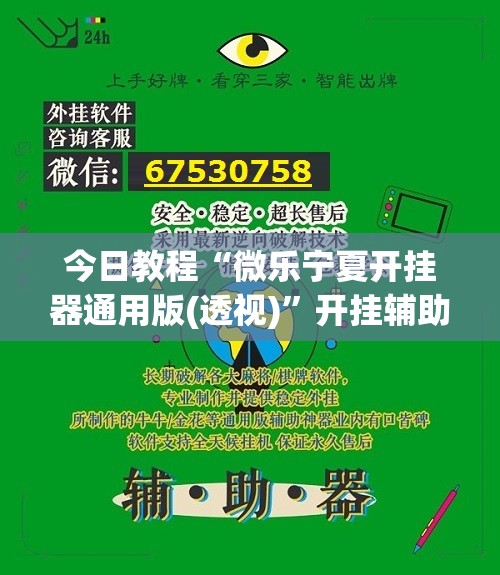 今日教程“微乐宁夏开挂器通用版(透视)”开挂辅助脚本+详细开挂安装教程