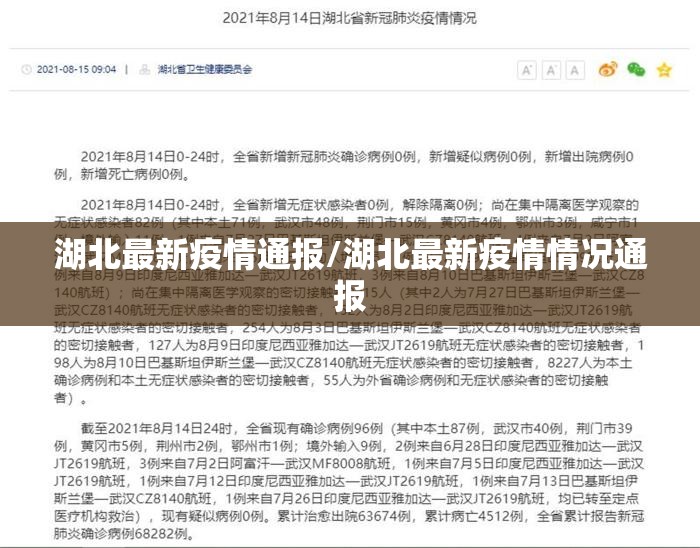湖北最新疫情通报/湖北最新疫情情况通报