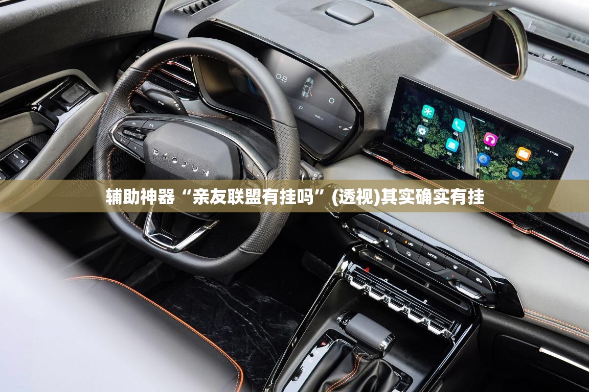 辅助神器“亲友联盟有挂吗”(透视)其实确实有挂