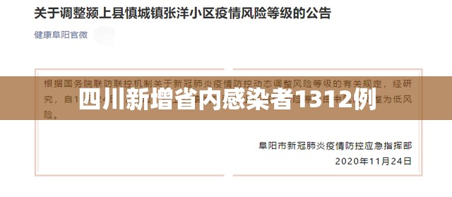 四川新增省内感染者1312例/四川省新增疑似本土病例1例 四川新增省内感染者1312例/四川省新增疑似本土病例1例