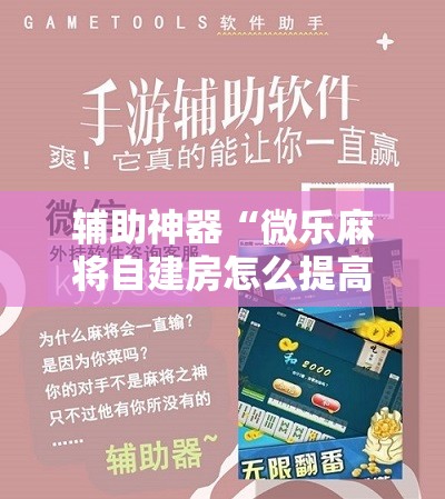 辅助神器“微乐麻将自建房怎么提高胜率”开挂详细教程