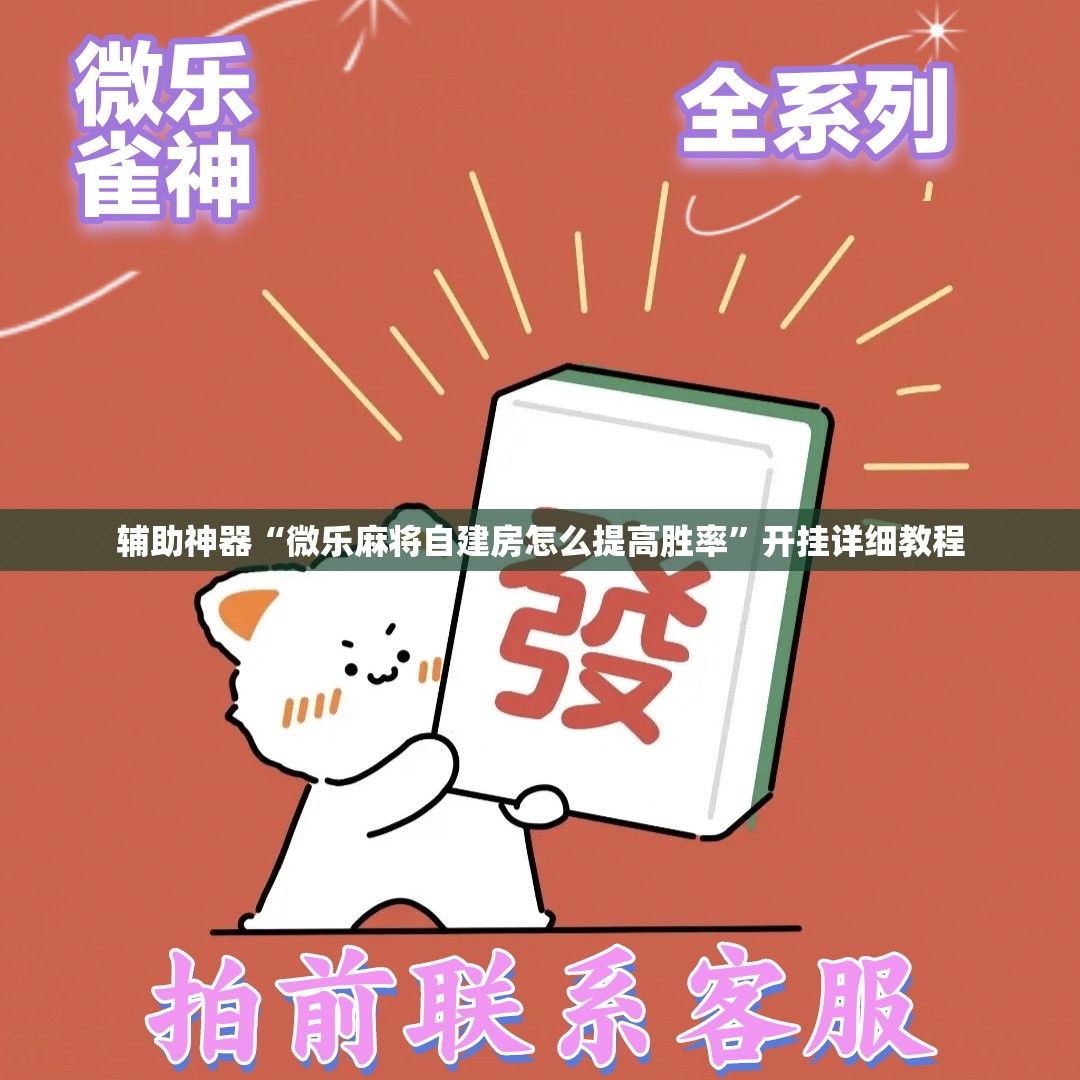 辅助神器“微乐麻将自建房怎么提高胜率	”开挂详细教程