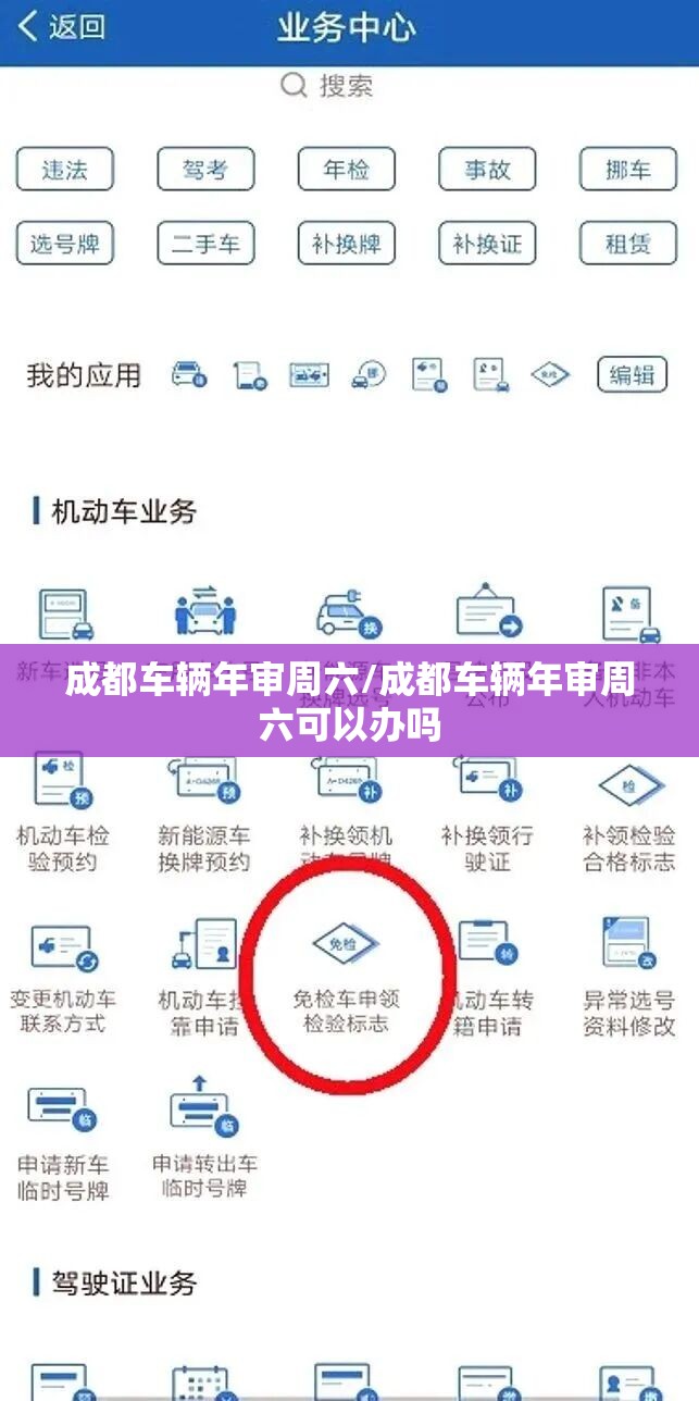 成都车辆年审周六/成都车辆年审周六可以办吗