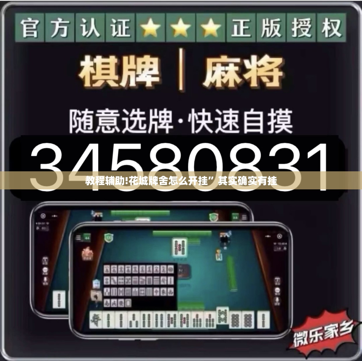 教程辅助!花城牌舍怎么开挂”其实确实有挂