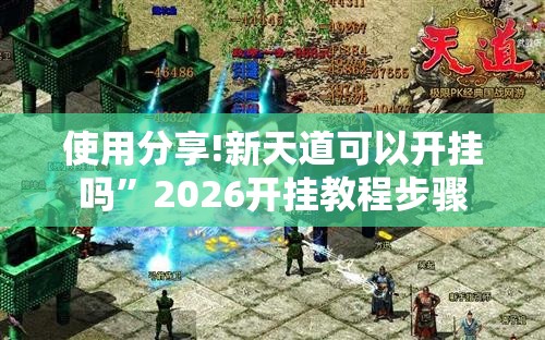 使用分享!新天道可以开挂吗”2026开挂教程步骤