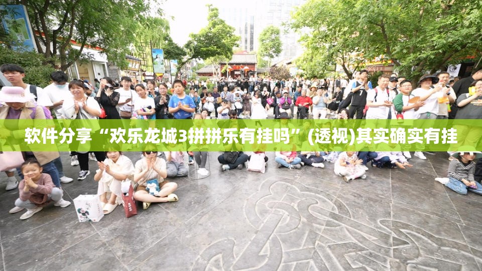 软件分享“欢乐龙城3拼拼乐有挂吗”(透视)其实确实有挂