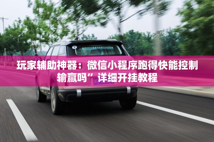 玩家辅助神器：微信小程序跑得快能控制输赢吗”详细开挂教程