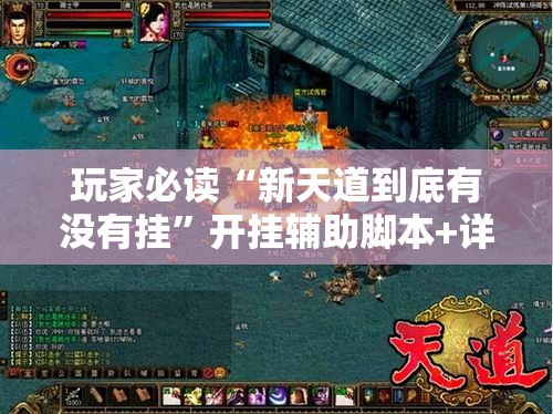 玩家必读“新天道到底有没有挂”开挂辅助脚本+详细开挂安装教程