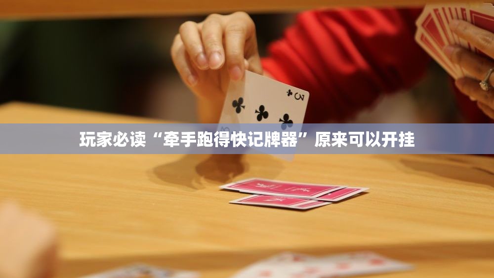 玩家必读“牵手跑得快记牌器”原来可以开挂