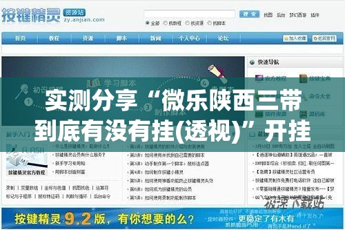 实测分享“微乐陕西三带到底有没有挂(透视)”开挂辅助脚本+详细开挂安装教程