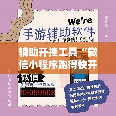 辅助开挂工具“微信小程序跑得快开挂辅助器通用版”开挂(透视)辅助教程