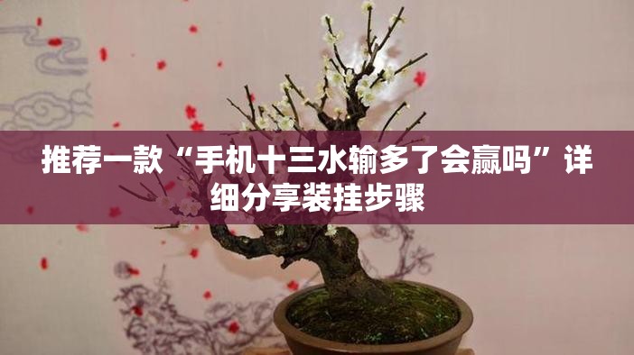 推荐一款“手机十三水输多了会赢吗	”详细分享装挂步骤