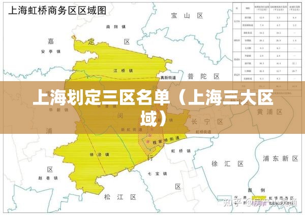 上海划定三区名单(上海三大区域) 上海划定三区名单(上海三大区域)