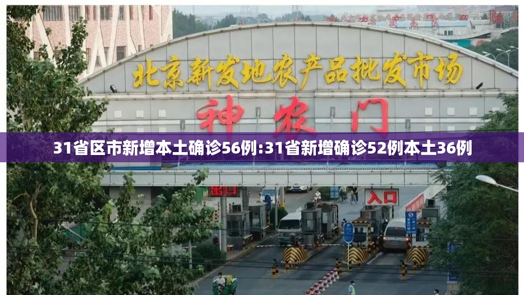 31省区市新增本土确诊56例:31省新增确诊52例本土36例 31省区市新增本土确诊56例:31省新增确诊52例本土36例