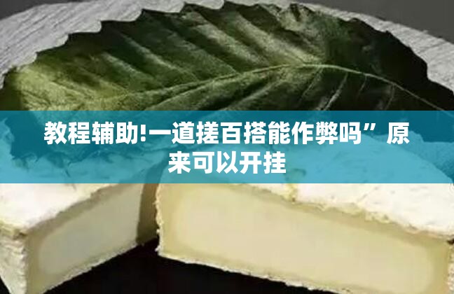教程辅助!一道搓百搭能作弊吗”原来可以开挂