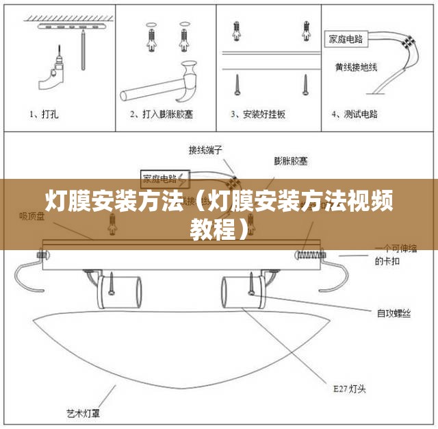 灯膜安装方法(灯膜安装方法视频教程) 灯膜安装方法(灯膜安装方法视频教程)