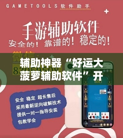 辅助神器“好运大菠萝辅助软件”开挂辅助脚本+详细开挂安装教程