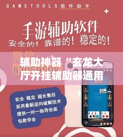 辅助神器“玄龙大厅开挂辅助器通用版”开挂(透视)辅助神器