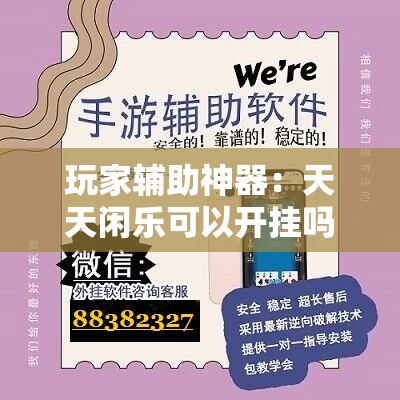 玩家辅助神器：天天闲乐可以开挂吗”细辅助教程分享
