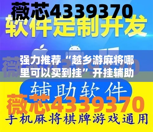 强力推荐“越乡游麻将哪里可以买到挂”开挂辅助脚本+详细开挂安装教程
