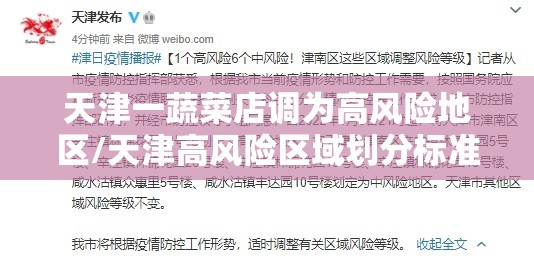 天津一蔬菜店调为高风险地区/天津高风险区域划分标准 天津一蔬菜店调为高风险地区/天津高风险区域划分标准
