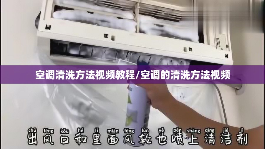 空调清洗方法视频教程/空调的清洗方法视频 空调清洗方法视频教程/空调的清洗方法视频