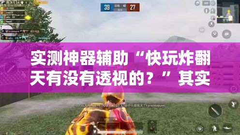 实测神器辅助“快玩炸翻天有没有透视的？”其实确实有挂