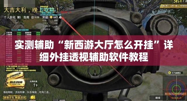 实测辅助“新西游大厅怎么开挂”详细外挂透视辅助软件教程