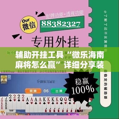 辅助开挂工具“微乐海南麻将怎么赢	”详细分享装挂步骤