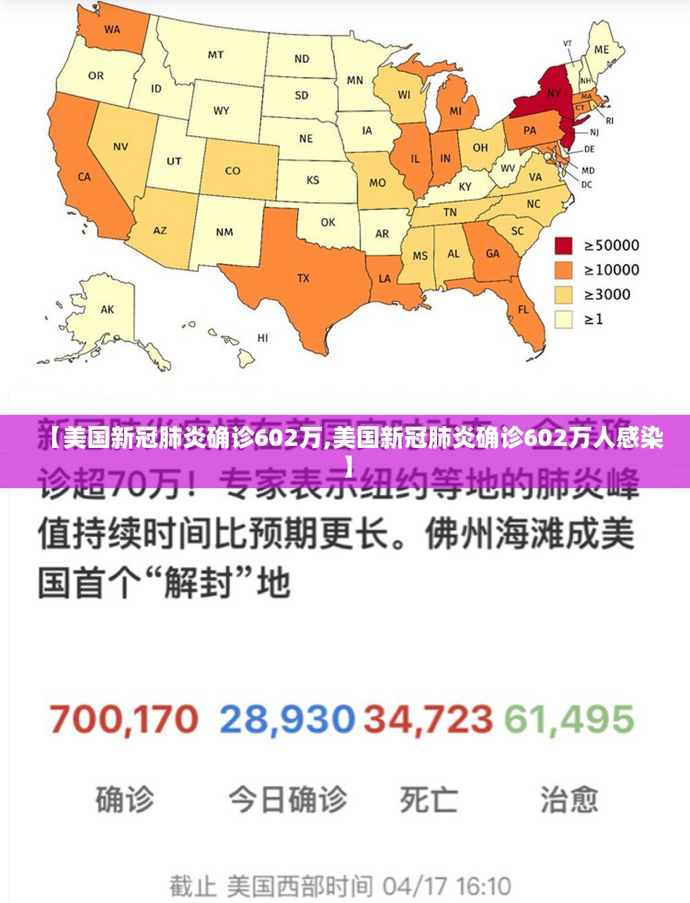【美国新冠肺炎确诊602万,美国新冠肺炎确诊602万人感染】 【美国新冠肺炎确诊602万,美国新冠肺炎确诊602万人感染】