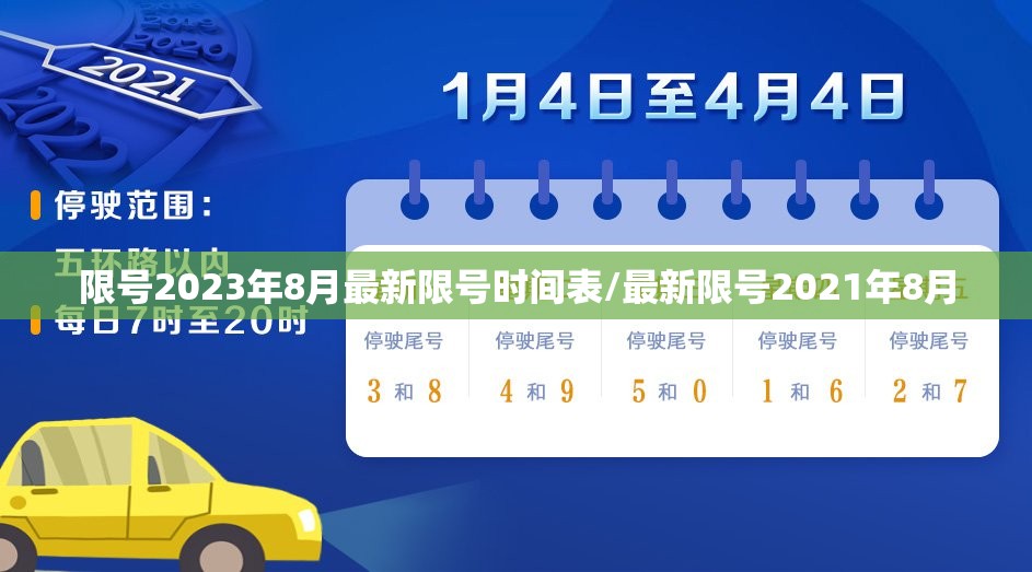 限号2023年8月最新限号时间表/最新限号2021年8月