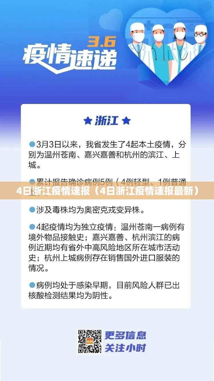 4日浙江疫情速报(4日浙江疫情速报最新) 4日浙江疫情速报(4日浙江疫情速报最新)