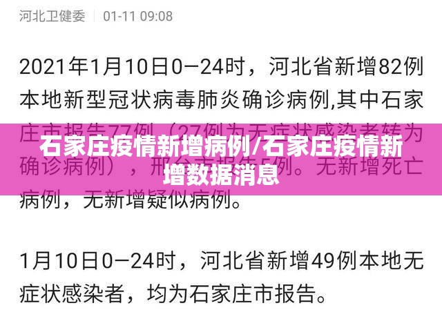 石家庄疫情新增病例/石家庄疫情新增数据消息