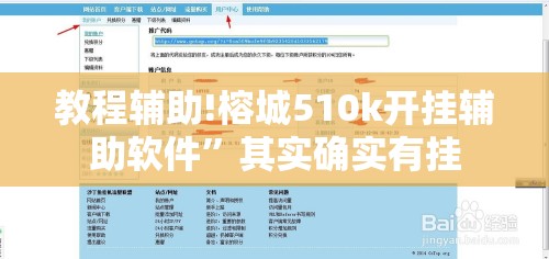 教程辅助!榕城510k开挂辅助软件”其实确实有挂
