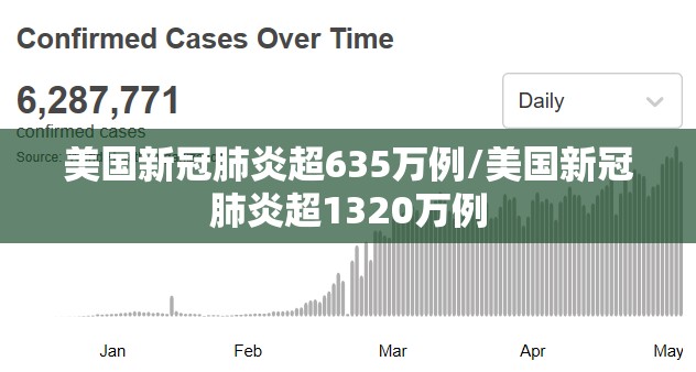 美国新冠肺炎超635万例/美国新冠肺炎超1320万例