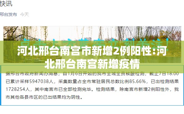 河北邢台南宫市新增2例阳性:河北邢台南宫新增疫情