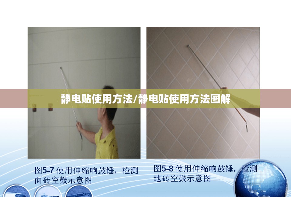 静电贴使用方法/静电贴使用方法图解